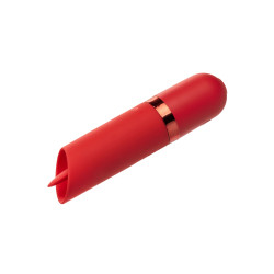 Calexotics Stimulateur de clitoris avec langue Kyst Flicker Rouge